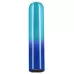 Голубой гладкий мини-вибромассажер Glam Vibe - 9 см голубой 