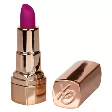 Золотистый вибратор-помада с пурпурным мягким кончиком Hide   Play Rechargeable Lipstick золотистый 