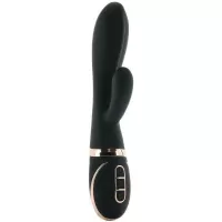 Черный вибратор-кролик Dual Stim Rabbit Vibrator черный 