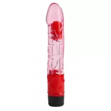 Розовый реалистичный вибратор 9 Inch Realistic Vibe - 23 см розовый 