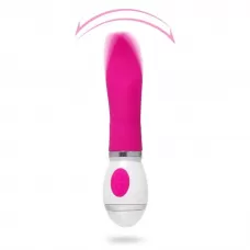 Ярко-розовый вибратор-язык Tongue Lick - 16,5 см ярко-розовый 
