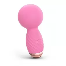 Розовый мини-wand вибратор Itsy Bitsy Mini Wand Vibrator розовый 