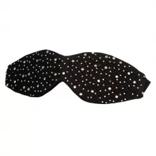 Черная маска на глаза Blackout Eye Mask со стразами черный 