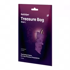 Фиолетовый мешочек для хранения игрушек Treasure Bag L фиолетовый 