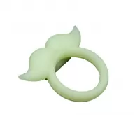 Люминесцентное эрекционное виброкольцо Hipster зеленый 