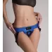 Синий пояс для страпона Strap-On-Me Harness Curious синий 