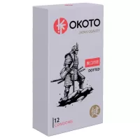 Точечные презервативы OKOTO Dotted - 12 шт  