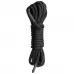 Черная веревка для бондажа Easytoys Bondage Rope - 5 м черный 