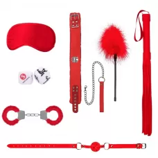 Красный игровой набор Introductory Bondage Kit №6 красный 