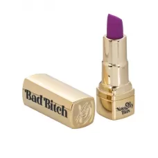 Мини-вибратор в виде тюбика помады Naughty Bits Bad Bitch Lipstick Vibrator золотистый 