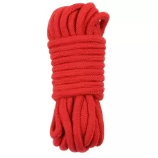 Красная верёвка для любовных игр - 10 м красный 