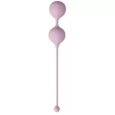 Нежно-розовые вагинальные шарики Crush нежно-розовый 
