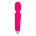 Розовый жезловый вибратор Peony - 20,5 см розовый 