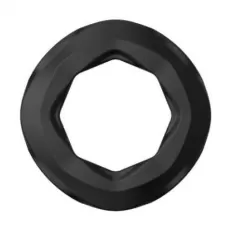 Черные эрекционное кольцо №06 Cock Ring черный 