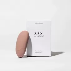 Компактный вибромассажер SEX au naturel Personal Massager пудровый 