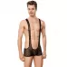 Мужское кружевное боди Doreanse Sexy Body черный XL