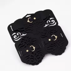 Фигурный набор для БДСМ-игр с узорами и золотистой фурнитурой черный с золотистым Фигурный набор для БДСМ-игр с узорами и золотистой фурнитурой черный с золотистым