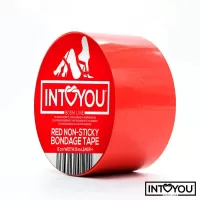 Красный скотч для фиксации Non-Sticky Bondage Tape - 15 м красный 