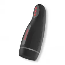 Черный автоматический мастурбатор с управлением через приложение черный 