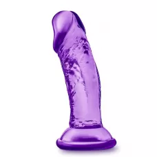 Фиолетовый фаллоимитатор на присоске SWEET N SMALL 4INCH DILDO - 11,4 см фиолетовый 