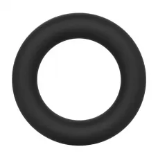 Черное эрекционное кольцо Link Up Ultra-Soft Verge черный 