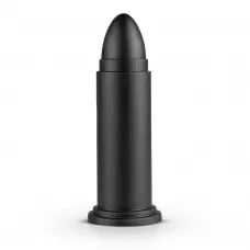 Черный анальный фаллоимитатор 10 Pounder Dildo - 25,6 см черный 