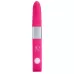 Ярко-розовый вибростимулятор Get Lucky USB Vibrator - 12 см ярко-розовый 