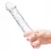 Прозрачный двухсторонний стимулятор 12  Double Ended Dildo - 28 см прозрачный 