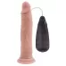 Телесный вибратор на присоске G-spot Beast Vibrator Dildo - 21,4 см телесный 