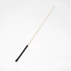 Деревянный стек с черной ручкой - 60 см бежевый с черным 
