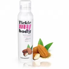 Массажная хрустящая пенка Tickle My Body Sweet Almonds с ароматом миндаля - 150 мл  
