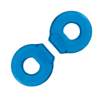 Комплект из двух колец для пениса 2-Pack Ultra-Stretch Stamina Endurance Ring голубой 
