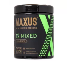 Презервативы MAXUS Mixed - 12 шт  