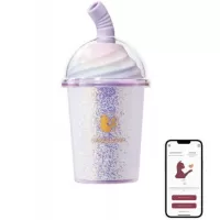 Вакуумный стимулятор клитора Joy Cup Shining version с подогревом разноцветный 