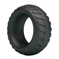 Черное эрекционное кольцо Dilson черный 