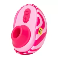 Розовый бесконтактный клиторальный стимулятор Romp Spin розовый 