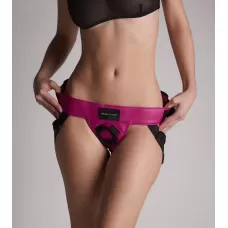Ярко-розовый пояс для страпона Strap-On-Me Harness Curious ярко-розовый 