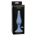 Синяя анальная пробка Slim Anal Plug XL - 15,5 см синий 