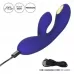 Фиолетовый вибратор с функцией электростимуляции Intimate E-Stimulator Dual Wand - 21,5 см фиолетовый 