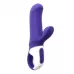 Фиолетовый вибратор Satisfyer Magic Bunny с клиторальным отростком - 17,6 см фиолетовый 