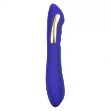 Фиолетовый вибратор с электростимуляцией Intimate E-Stimulator Petite Wand - 18,5 см фиолетовый 