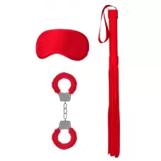 Красный набор для бондажа Introductory Bondage Kit №1 красный 