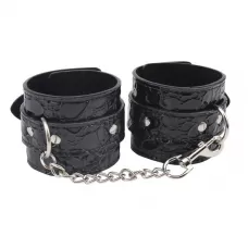 Черные наручники Be good Wrist Cuffs черный 