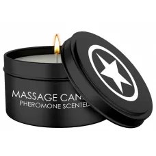 Массажная свеча с феромонами Massage Candle Pheromone Scented черный 