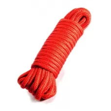 Красная верёвка для бондажа и декоративной вязки - 10 м красный 