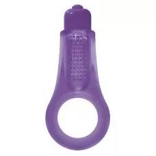Фиолетовое эрекционное кольцо Firefly Couples Ring фиолетовый 