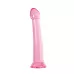 Розовый нереалистичный фаллоимитатор Jelly Dildo XL - 22 см розовый 