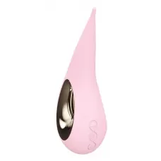 Розовый точечный клиторальный стимулятор Lelo Dot - 16,5 см розовый 