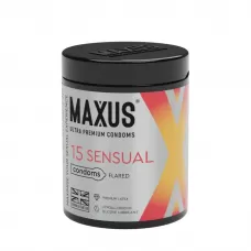 Анатомические презервативы MAXUS Sensual - 15 шт  