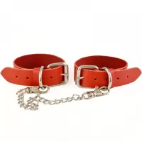 Красные кожаные оковы «Новичок красный 